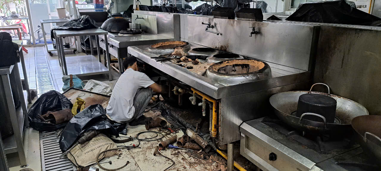 sửa bếp công nghiệp 3
