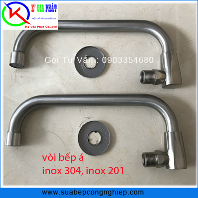 vòi gạt nước bếp á 304 vòi gạt nước bếp á 304