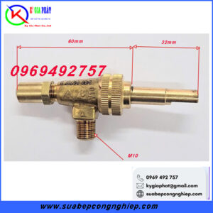 van gas chÍnh bẾp Âu nhÀ hÀng